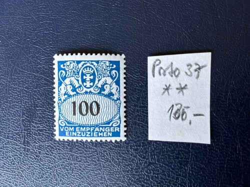 Danzig portomarken 1923 - danzig,