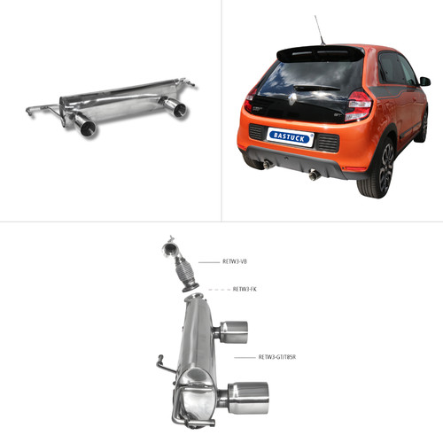 Bastuck sportauspuff renault - -,