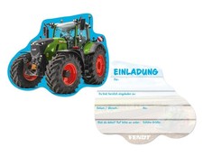 8 Einladungskarten FENDT