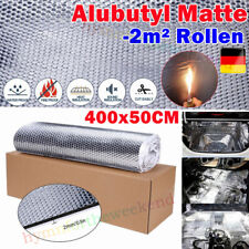 2m² Alubutyl 50x400 cm Dämmmatte selbstklebend Anti Dröhn Matte Auto Dämmung DE