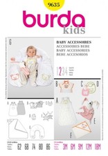 Burda Schnittmuster 9635 Baby