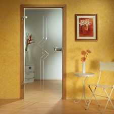 Glastür Ganzglastür ESG 8 mm nur das Glastürblatt 14 Modelle stehen zur Auswahl