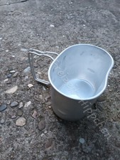 US Feldflaschenbecher Feldflasche US Military Outdoor Becher Bushcraft Aluminium