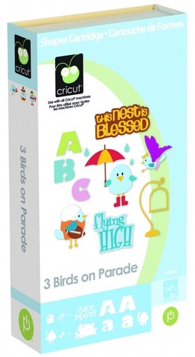 Cricut cartridge birds on - 3,