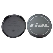 RIAL N32 64 mm Nabendeckel Nabenkappen Felgendeckel titan grau Milano 1 Stk