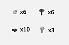 UNTERFAHRSCHUTZ Schrauben set