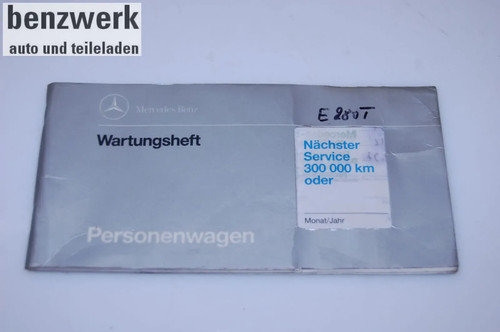 Mercedes bordbuch serviceheft - mercedes,
