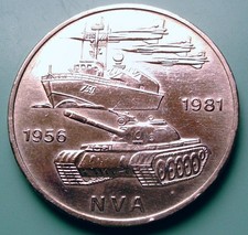 DDR 10 Mark 25 Jahre NVA 1981