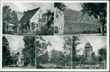 Ansichtskarte Neuwaldau Freystadt Schlesien Gasthaus Bäckerei (Nr.665)