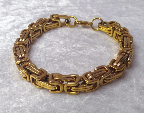 Massives königsketten armband - massives, königsketten-armband