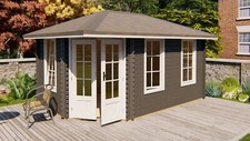 5-Eck Gartenhaus 40mm, 4.5x3M