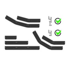 Side brackets set versch - side, im