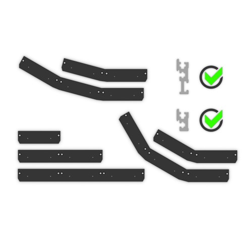Side brackets set - im, versch