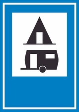 Campingplatz schild - campingplatz,