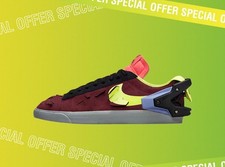 Nike Blazer Low Acronym Night Maroon 42.5
