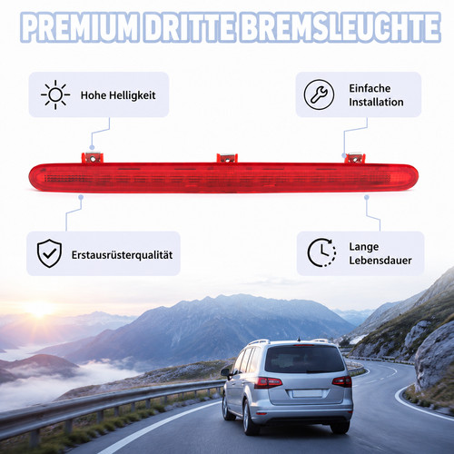 Rote hochbremsleuchte für - hochbremsleuchte,