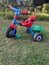 Berchet Dreirad Kinder Trike mit Kippmulde/ Kleinkind-Top Zustand, stabil & bunt