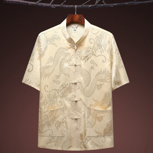 Drachen satin chinese top - drachen,