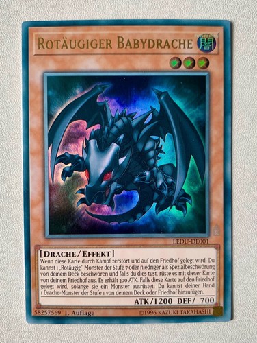Rotäugiger - yu-gi-oh!,