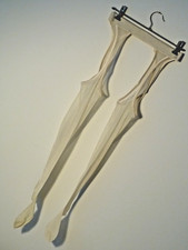 SWISS MADE Fogal Luxus Straps Strumpfhose Grösse Large hellbeige crèmefarbend !