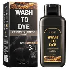 Black Hair Dye Shampoo for