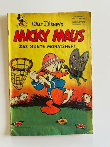 Micky maus 1952 konvolut - micky,