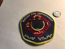 Aufnäher Iqualuit Firedepartment, Nunavut, Canada….sehr selten