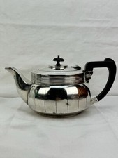 Teekanne England versilbert