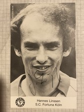 Hannes Linssen Fortuna Köln handsignierte Autogrammkarte 