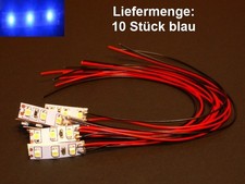 Mini LED Beleuchtung Hausbeleuchtung 20cm Kabel Licht Häuser RC H0 TT N 10 Stück