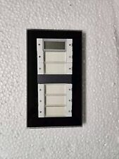 Gira Tastsensor 2 Plus 1055 00 + Gira 2-f Rahmen 100205 Rahmen Esprit Glas sw 