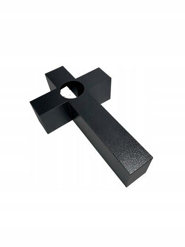 Große grabkerze kreuz - kreuz, deko