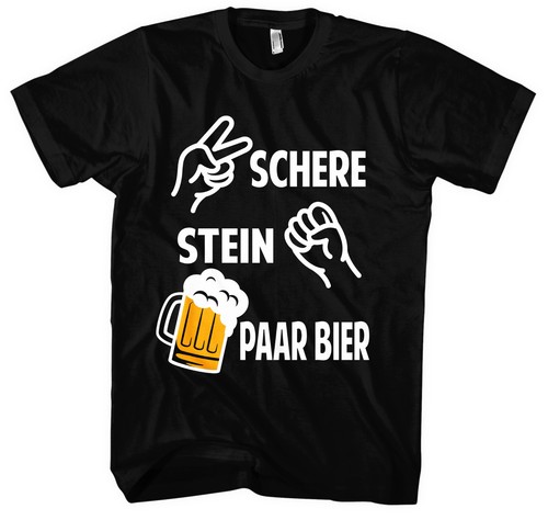 Stein schere paar bier - schere,,