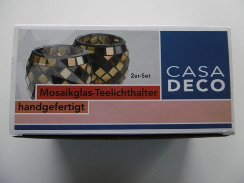 Mosaikglas teelichthalter - mosaikglas,