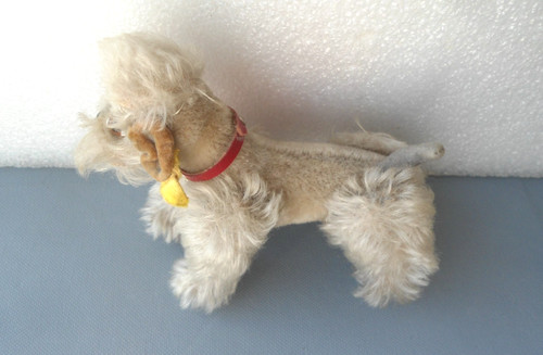 Steiff pudel snobby mit knopf - snobby,