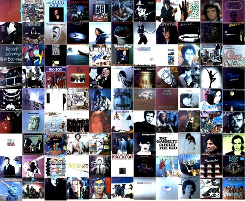 Rock pop vinyl lp - x,