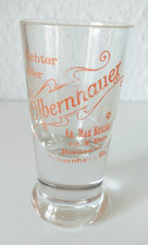 Schnapsglas Reklame - Echter Olbernhauer Brennerei M. Reichel Sachsen , 031125-9
