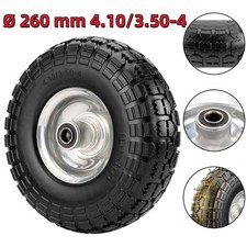 Vollgummi Reifen Ø 260 mm 4.10/3.50-4 Bollerwagen Reifen Ersatz Sackkarrenrad