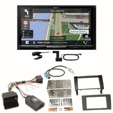 Pioneer AVIC-Z930DAB Navigation Bluetooth CD MP3 Einbauset für Mercedes SLK R171