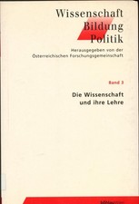 Die Wissenschaft und ihre Lehre Rumpler, Helmut, Gottfried Magerl  und Meinrad P