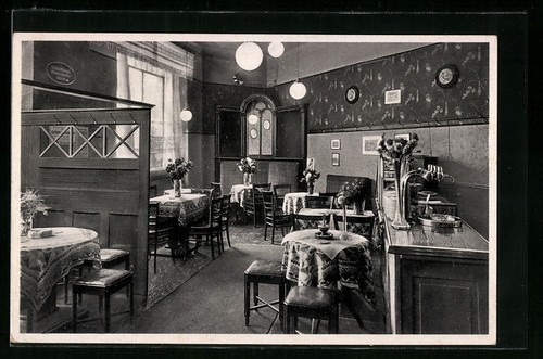 Berlin weissensee cafe - ak,