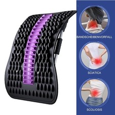 Rückenstrecker mit Massage-Punkte Rückendehner Rückenstretcher Lordosenstütze