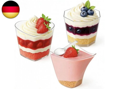 Stück dessertgläser - 75,