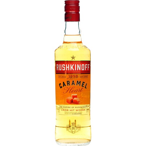 Rushkinoff vodka caramel 0 - vodka,