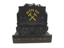 Ruhrpott Lore Poly Modell Glück auf Bergbau Kumpel 10 cm Kohle Wagen Zeche