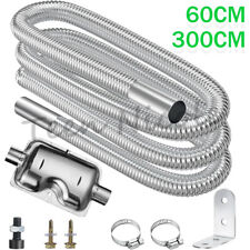 300cm 25mm Abgasrohr Abgasschlauch Diesel Standheizung Schalldämpfer Auspuff DE