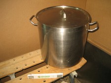 35 Ltr Fissler coronal 18/10 Edelstahl Kochtopf Deckel Gastro Topf Großküche 87