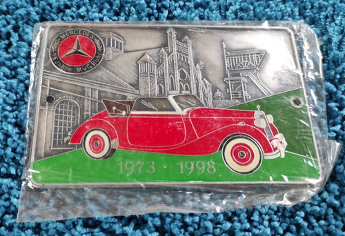 Plakette badge mercedes benz - badge,