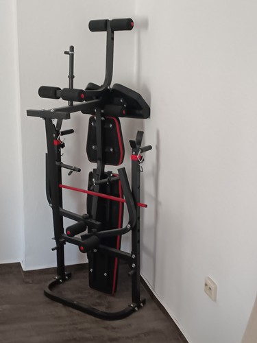 Hantelbank mit curlpult - mit,