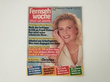 Fernsehwoche 6/1989 11.2. - 17.2. Birgit Ortlepp Danuta Lato Pierce Brosnan